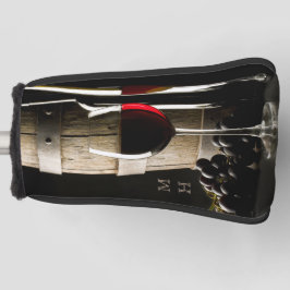 Funda Para Palo De Golf Cubierta de encargo del putter del monograma del