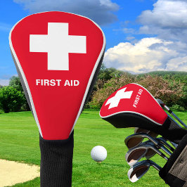 Funda Para Palo De Golf Cubierta de golf de primeros auxilios, emergencia,