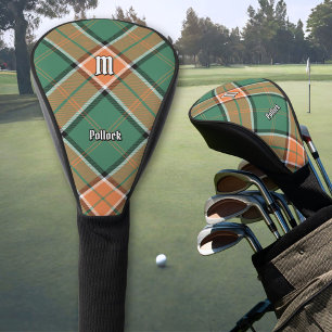 Funda Para Palo De Golf Cubierta de la cabeza de Clan Pollock Tartan