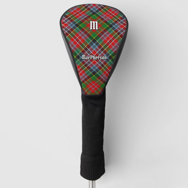 Funda Para Palo De Golf Cubierta de la cabeza de golf Clan MacPherson Tart (Anverso)