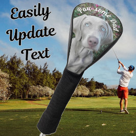 Funda Para Palo De Golf Cubierta de la cabeza de golf de Weimaraner en Bro