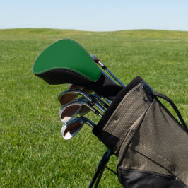 Funda Para Palo De Golf Cubierta de la cabeza de golf verde del bosque con