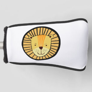Funda Para Palo De Golf Cubierta de la cabeza del campo de golf de animale