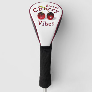 Funda Para Palo De Golf Cubierta de la cabeza del club de golf Cherries