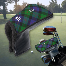 Funda Para Palo De Golf Cubierta de la cabeza del club de golf Clan Blair 