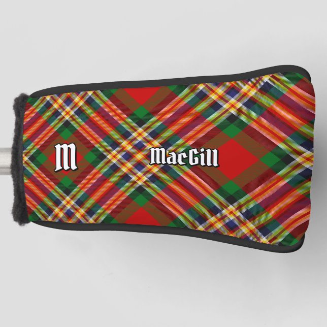 Funda Para Palo De Golf Cubierta de la cabeza del golf Clan MacGill Tartan (Anverso)