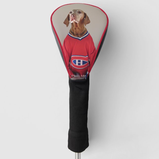 Funda Para Palo De Golf Cubierta de la cabeza del golf de los canadienses (Anverso)