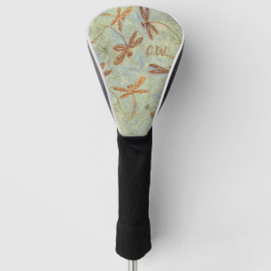 Funda Para Palo De Golf Cubierta de la cabeza del golf del oro de la danza
