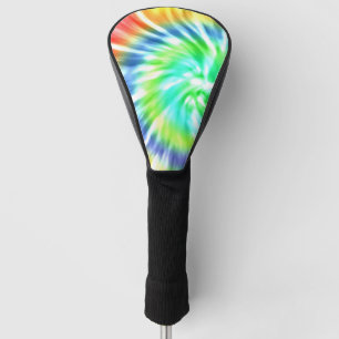 Funda Para Palo De Golf Cubierta de la cabeza del golf del teñido anudado