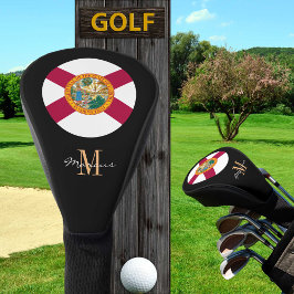 Funda Para Palo De Golf Cubierta de los clubes de golf Bandera Monogramada