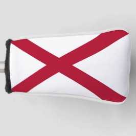 Funda Para Palo De Golf Cubierta de putter de golf con bandera de Alabama,