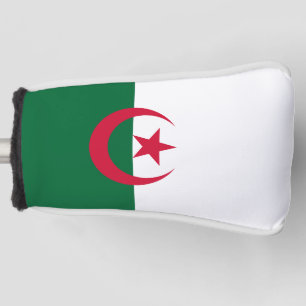 Funda Para Palo De Golf Cubierta de putter de golf con bandera de Argelia