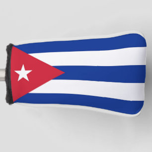 Funda Para Palo De Golf Cubierta de putter de golf con bandera de Cuba