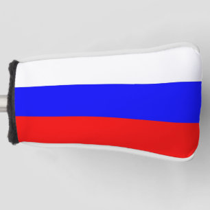 Funda Para Palo De Golf Cubierta de putter de golf con bandera de Rusia