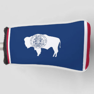 Funda Para Palo De Golf Cubierta de putter de golf con bandera del estado 