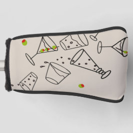 Funda Para Palo De Golf Cubierta de Putter de Golf de Bebidas