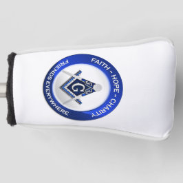 Funda Para Palo De Golf Cubierta de Putter de Golf Masónica