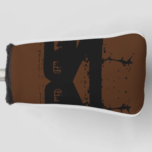 Funda Para Palo De Golf Cubierta del cabezal de golf (Anverso)