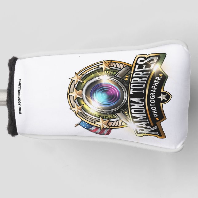 Funda Para Palo De Golf Cubierta del cabezal de golf (Anverso)