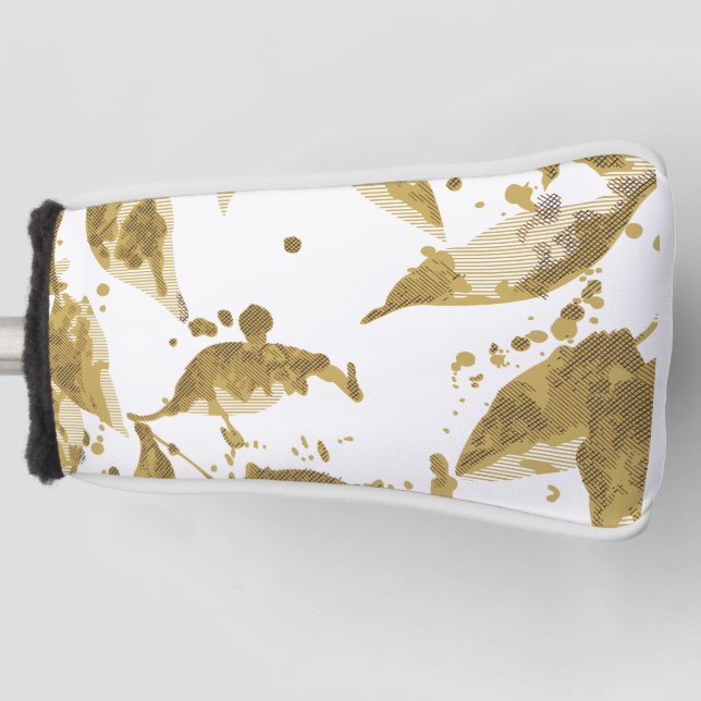 Funda Para Palo De Golf Cubierta del cabezal de golf (Anverso)