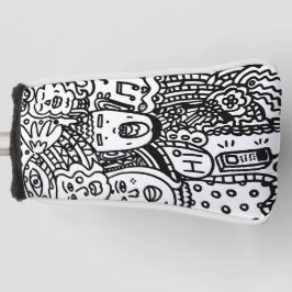 Funda Para Palo De Golf Cubierta del cabezal de golf