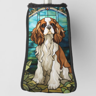 Funda Para Palo De Golf Cubierta del cabezal de golf Cavalier King Charles