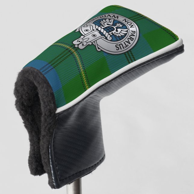 Funda Para Palo De Golf Cubierta del cabezal de golf Clan Johnstone Escudo (Anverso 3/4)