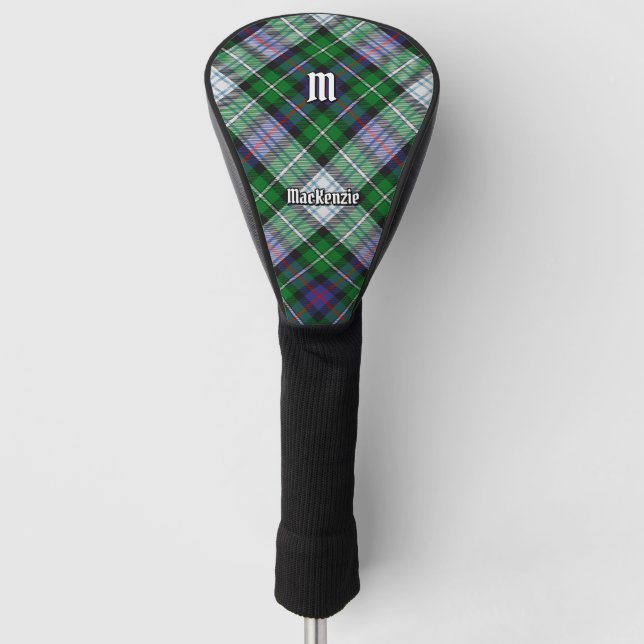 Funda Para Palo De Golf Cubierta del cabezal de golf Clan MacKenzie Dress (Anverso)