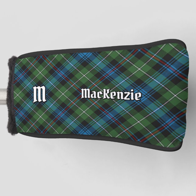 Funda Para Palo De Golf Cubierta del cabezal de golf Clan MacKenzie Tartan (Anverso)