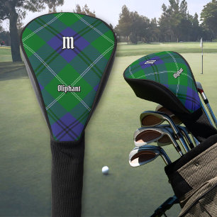 Funda Para Palo De Golf Cubierta del cabezal de golf Clan Oliphant Tartan