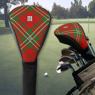 Funda Para Palo De Golf Cubierta del cabezal de golf Clan Scott Red