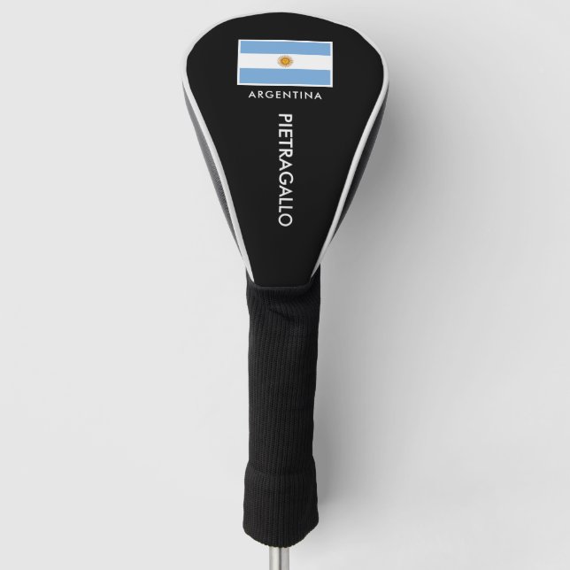 Funda Para Palo De Golf Cubierta del cabezal de golf de Argentina (Anverso)