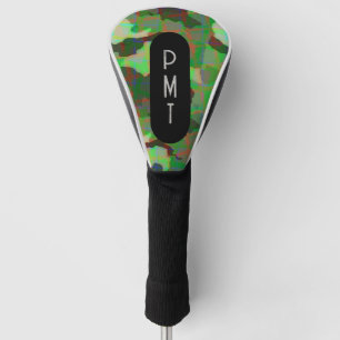 Funda Para Palo De Golf Cubierta del cabezal de golf de camuflaje