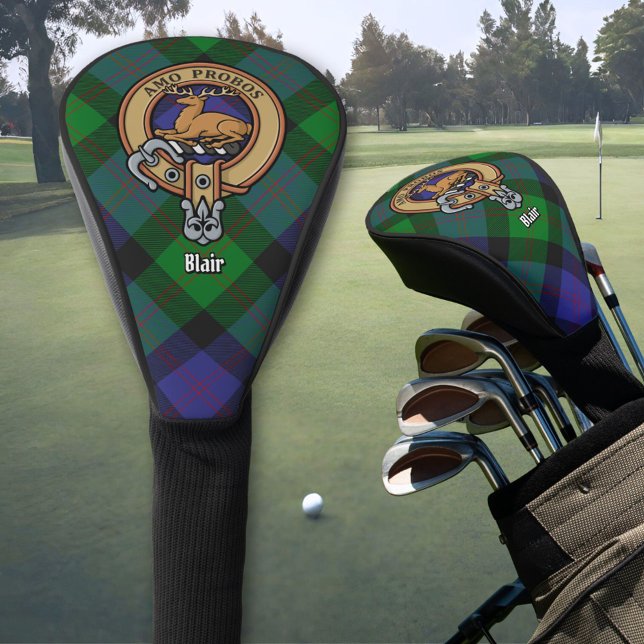 Funda Para Palo De Golf Cubierta del cabezal de golf de Clan Blair Escudo (Subido por el creador)