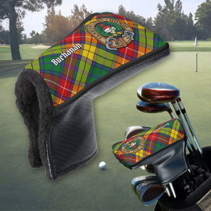 Funda Para Palo De Golf Cubierta del cabezal de golf de Clan Buchanan Escu