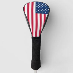 Funda Para Palo De Golf Cubierta del cabezal de golf de la bandera de los
