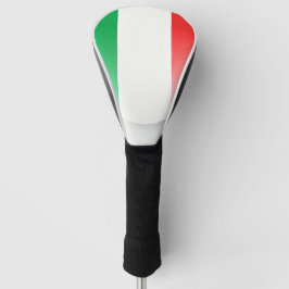 Funda Para Palo De Golf Cubierta del cabezal de golf de la bandera italian
