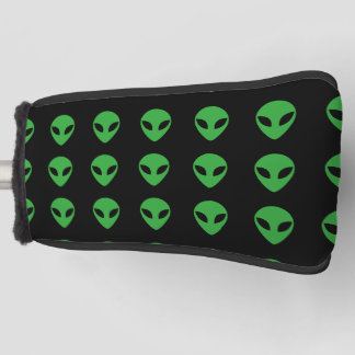 Funda Para Palo De Golf Cubierta del cabezal de golf de la cabeza de Alien