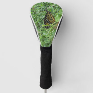 Funda Para Palo De Golf Cubierta del cabezal de golf de la mariposa monarc