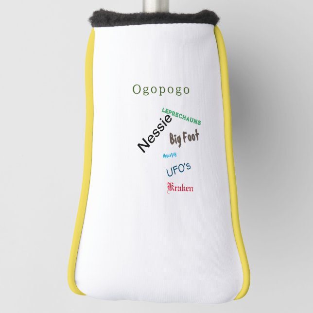 Funda Para Palo De Golf Cubierta del cabezal de golf de las leyendas (Girar 90)