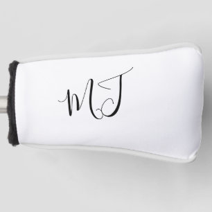 Funda Para Palo De Golf Cubierta del cabezal de golf de monograma