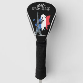 Funda Para Palo De Golf Cubierta del cabezal de golf de París