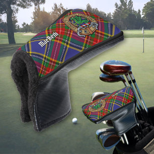Funda Para Palo De Golf Cubierta del cabezal de golf del Escudo Clan MacBe