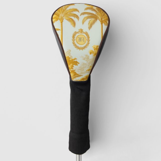 Funda Para Palo De Golf Cubierta del cabezal de golf del Imperial Gold Pal (Anverso)