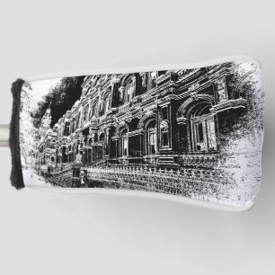 Funda Para Palo De Golf cubierta del cabezal de putter de golf