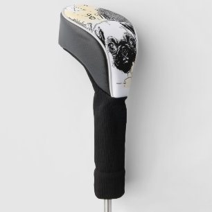 Funda Para Palo De Golf Cubierta del club de golf del barro amasado y de