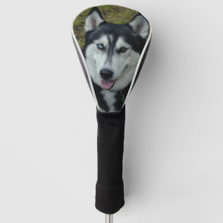 Funda Para Palo De Golf Cubierta del club de golf del husky siberiano