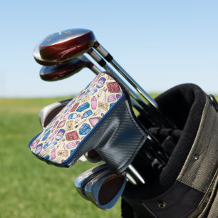 Funda Para Palo De Golf Cubierta del club de golf Witchy Wonders