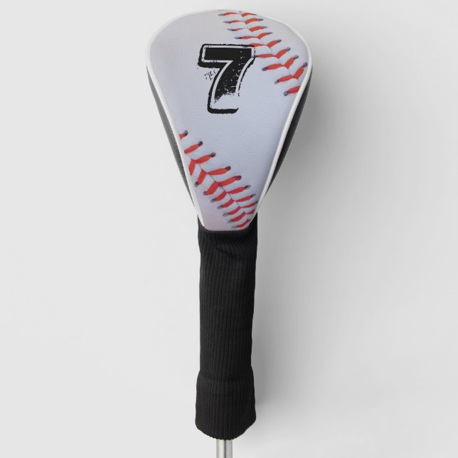Funda Para Palo De Golf Cubierta del conductor del béisbol (Anverso)