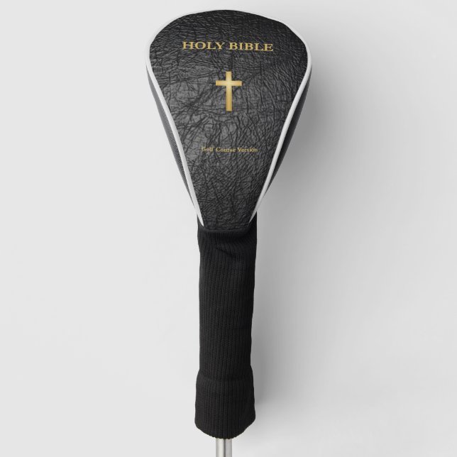 Funda Para Palo De Golf Cubierta del conductor del golf de la Sagrada (Anverso)